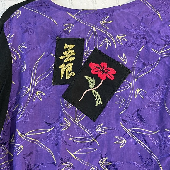 Surya Boho Embroidered Patchwork Floral top - Picture 7 of 7